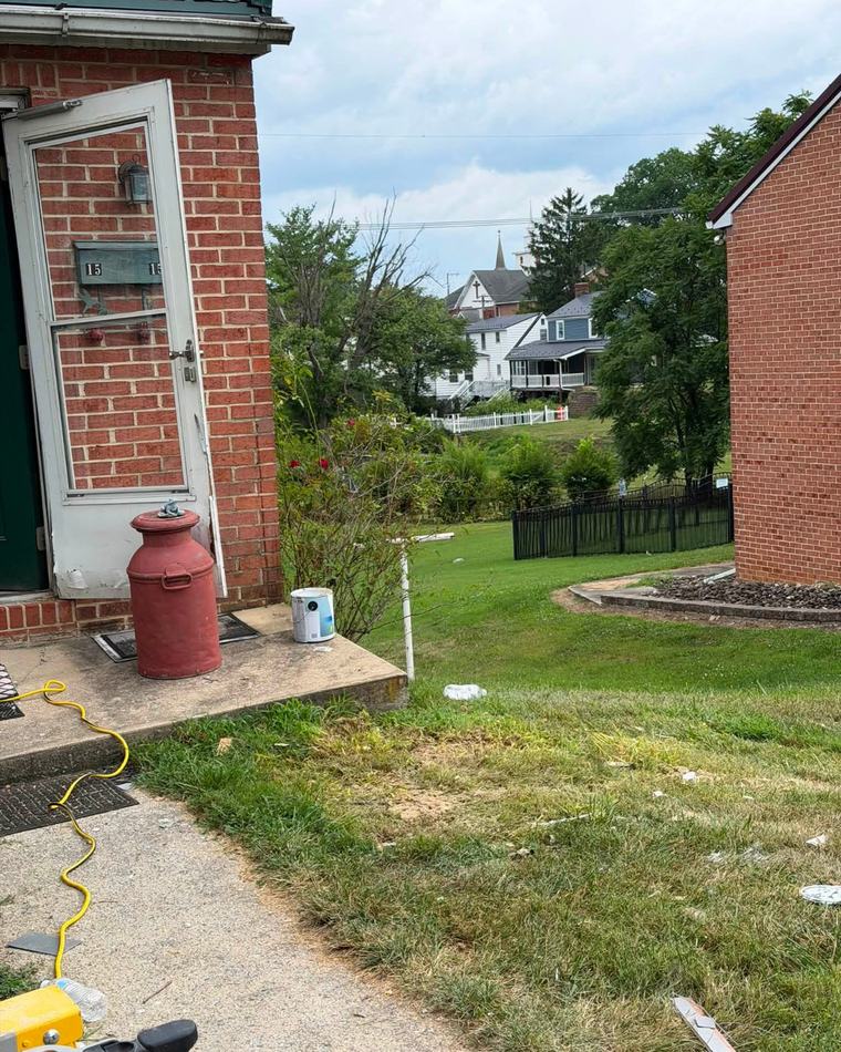 Contractor debris haul after — area cleared by JB Removal Services